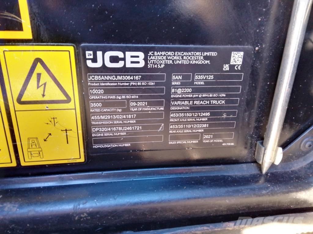 JCB 535-125 テレスコーピックハンドラー