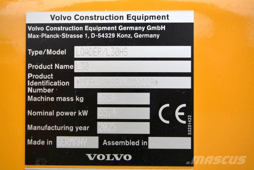 Volvo L30HS ホイールローダー・タイヤショベル
