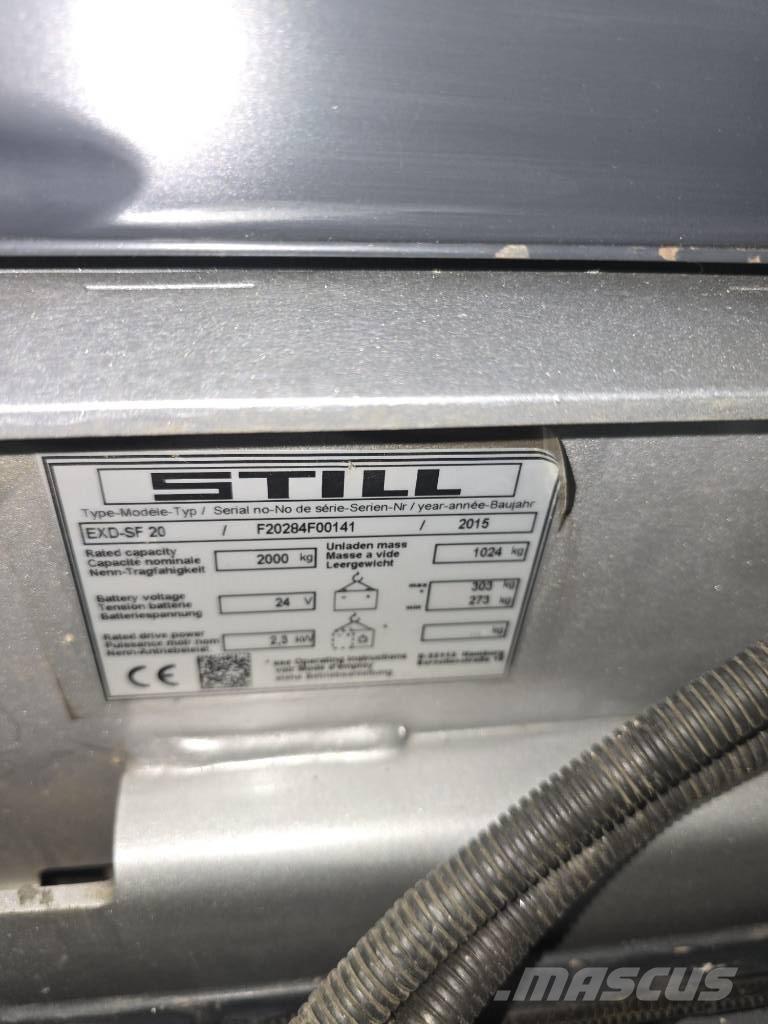Still EXD SF 20I 自走式スタッカー
