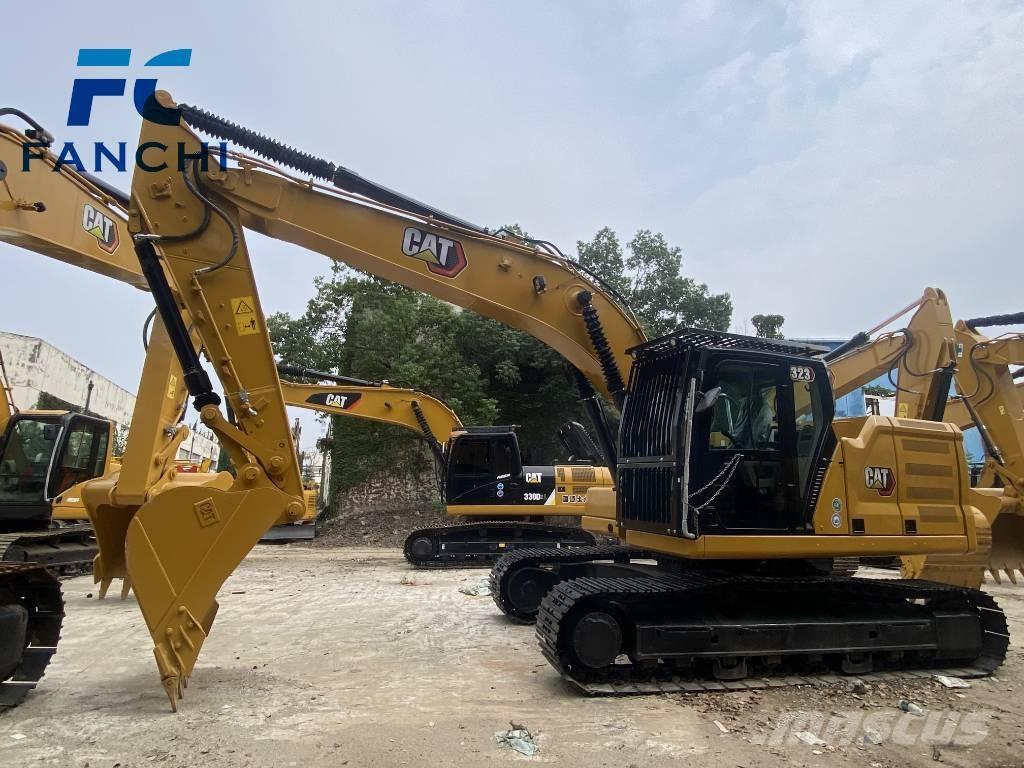 CAT 323 中型油圧ショベル 7ｔ-12ｔ（ユンボ・パワーショベル・バックホー）