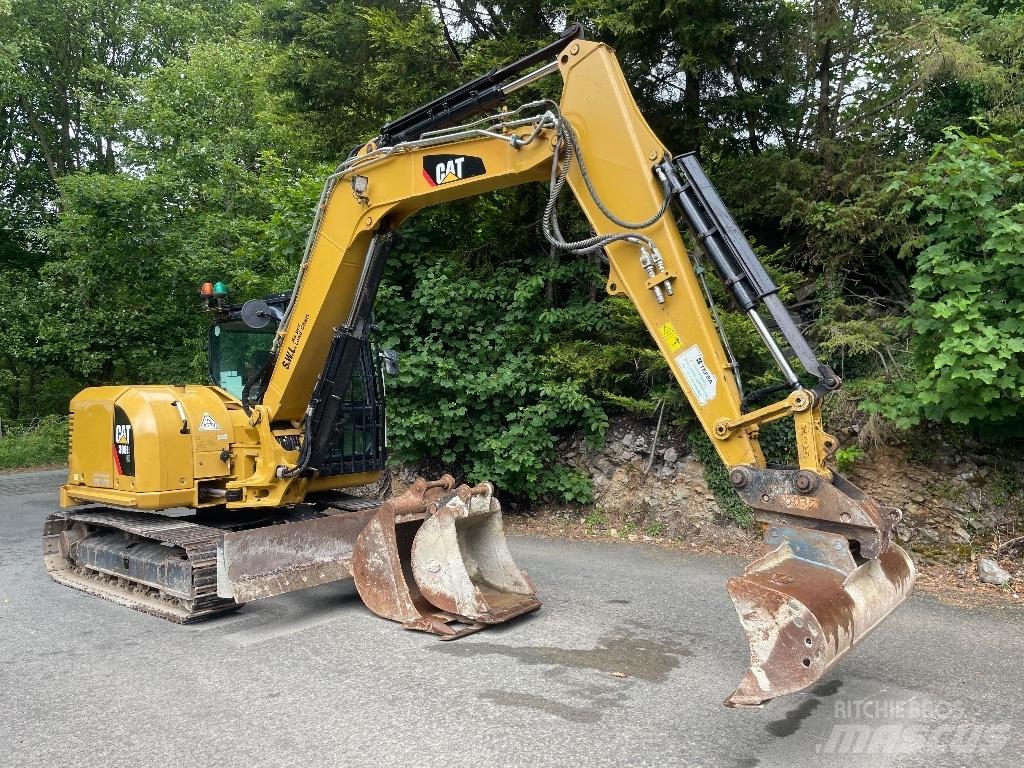 CAT 308 E 2 CR 中型油圧ショベル 7ｔ-12ｔ（ユンボ・パワーショベル・バックホー）
