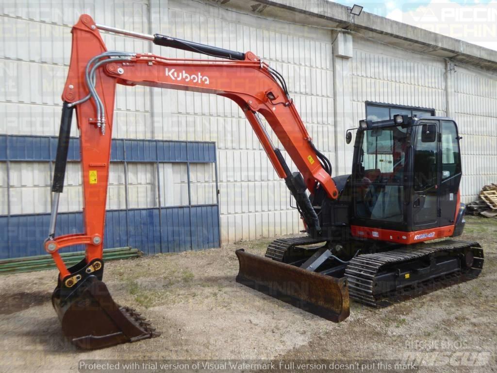 Kubota KX080-4 中型油圧ショベル 7ｔ-12ｔ（ユンボ・パワーショベル・バックホー）