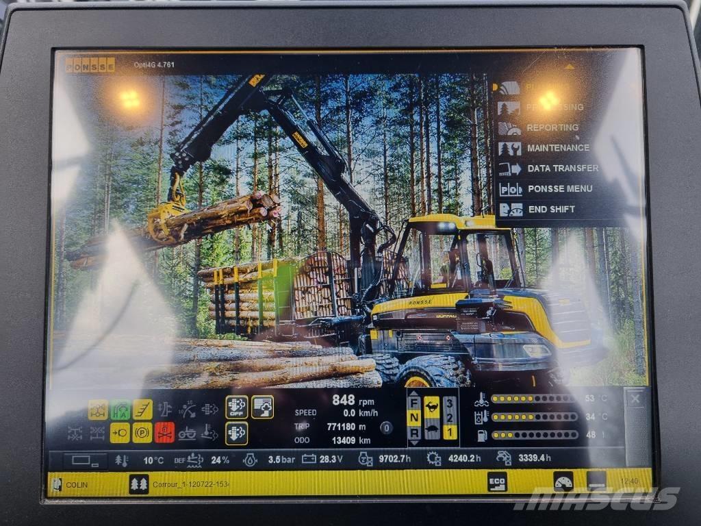 Ponsse Buffalo 8W フォワーダー