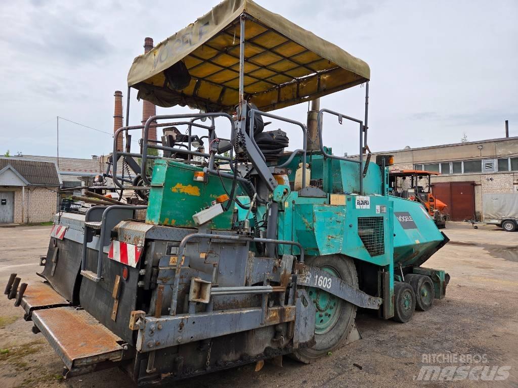 Vögele Super 1603 アスファルトフィニッシャ