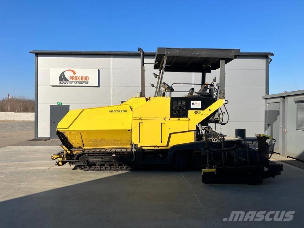 Volvo ABG 7820 アスファルトフィニッシャ