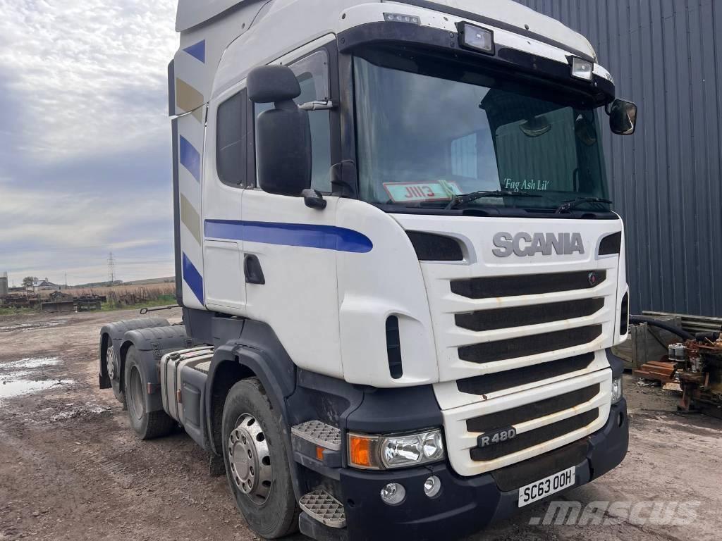 Scania R 480 中古トラクターヘッド | トレーラーヘッド