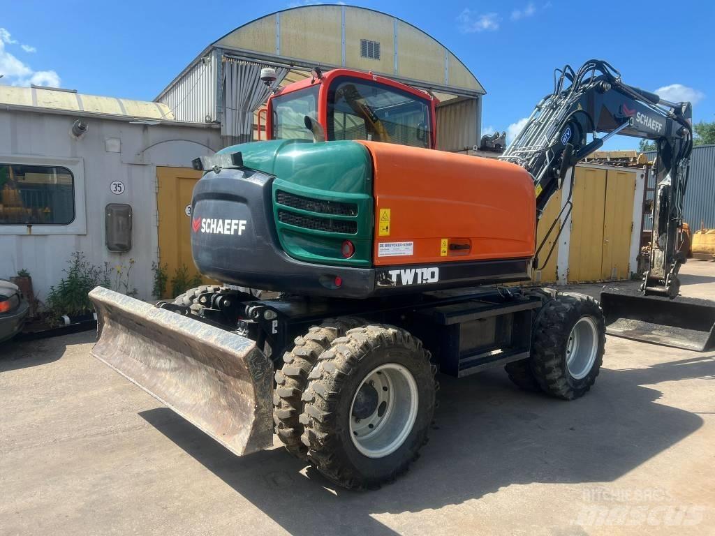 Schaeff TW 110 ホイール式油圧ショベル（パワーショベル・ユンボ・バックホー）