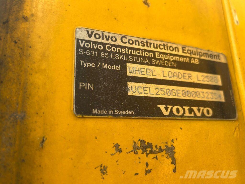 Volvo L250G ホイールローダー・タイヤショベル