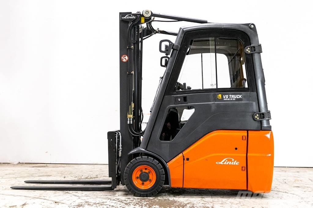 Linde E 16 バッテリーフォークリフト