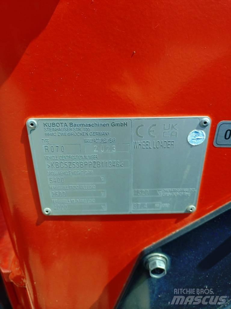Kubota R 070 ホイールローダー・タイヤショベル