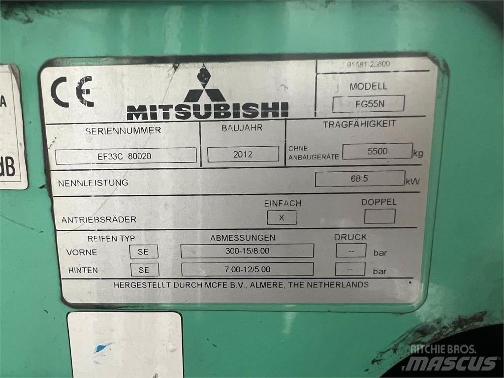Mitsubishi FG 55 N LPGフォークリフト