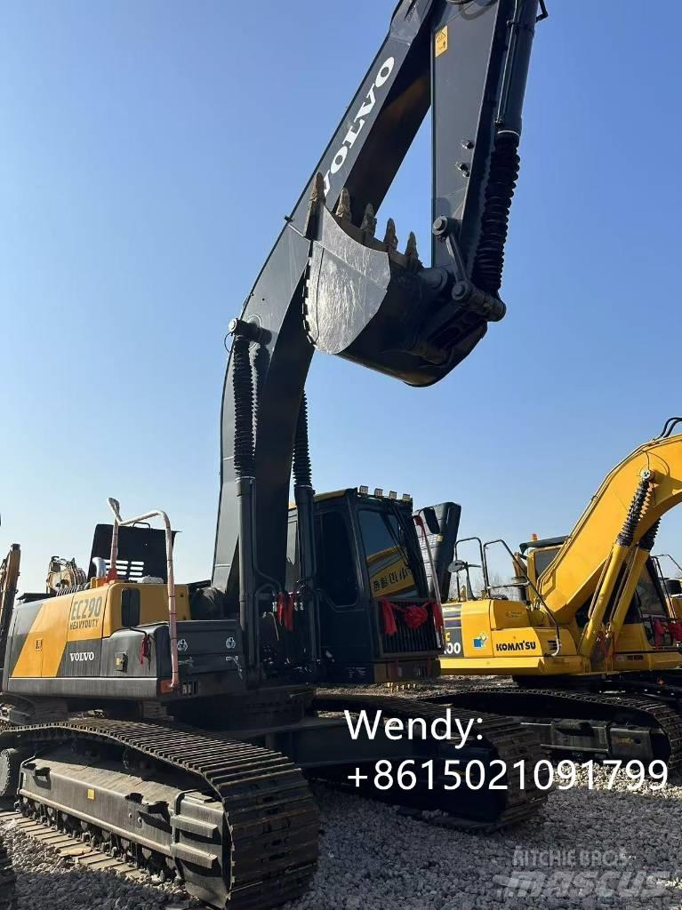 Volvo EC 290 中型油圧ショベル 7ｔ-12ｔ（ユンボ・パワーショベル・バックホー）