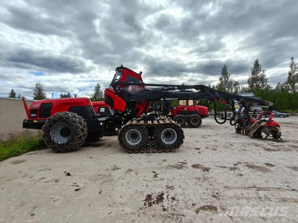 Komatsu 901 ハーベスター