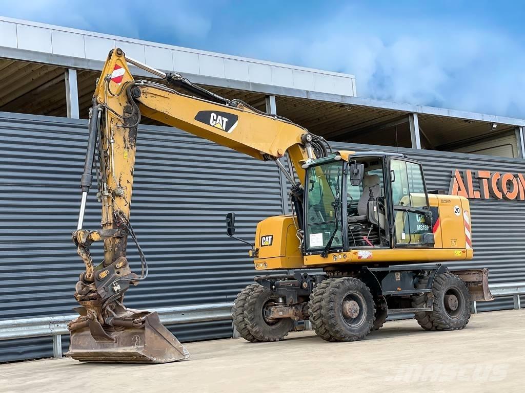 CAT M318F ホイール式油圧ショベル（パワーショベル・ユンボ・バックホー）