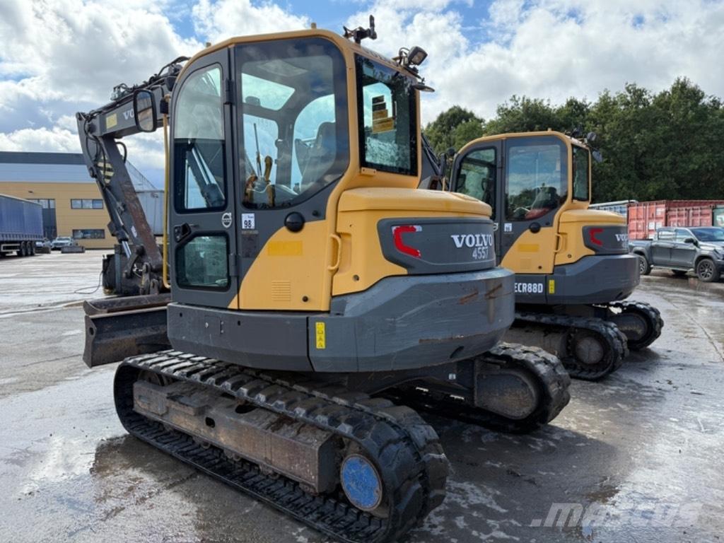 Volvo ECR 88 D 中型油圧ショベル 7ｔ-12ｔ（ユンボ・パワーショベル・バックホー）