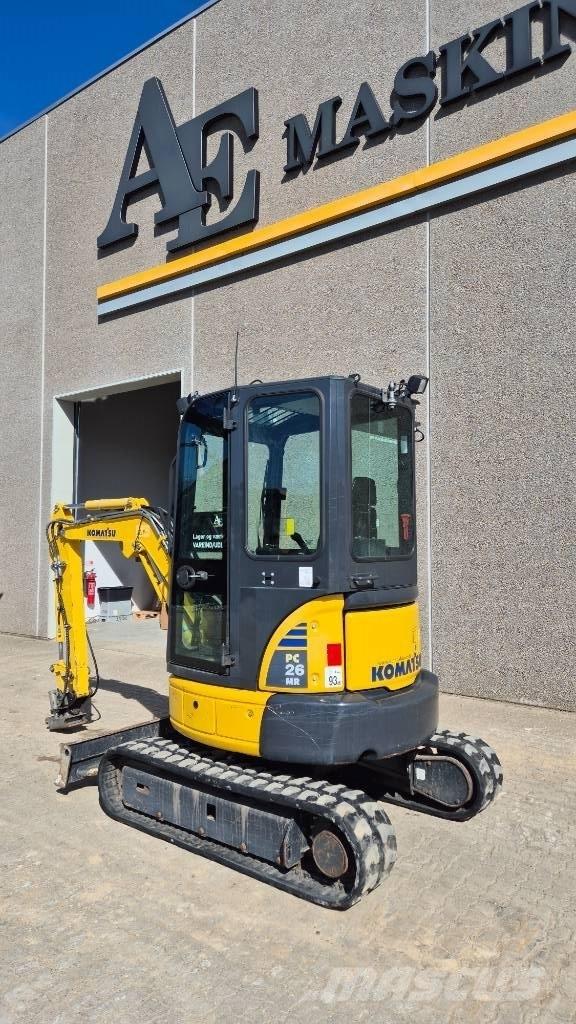 Komatsu PC 26 MR-3 ミニ油圧ショベル 7t以下（ミニユンボ・ミニディガー）