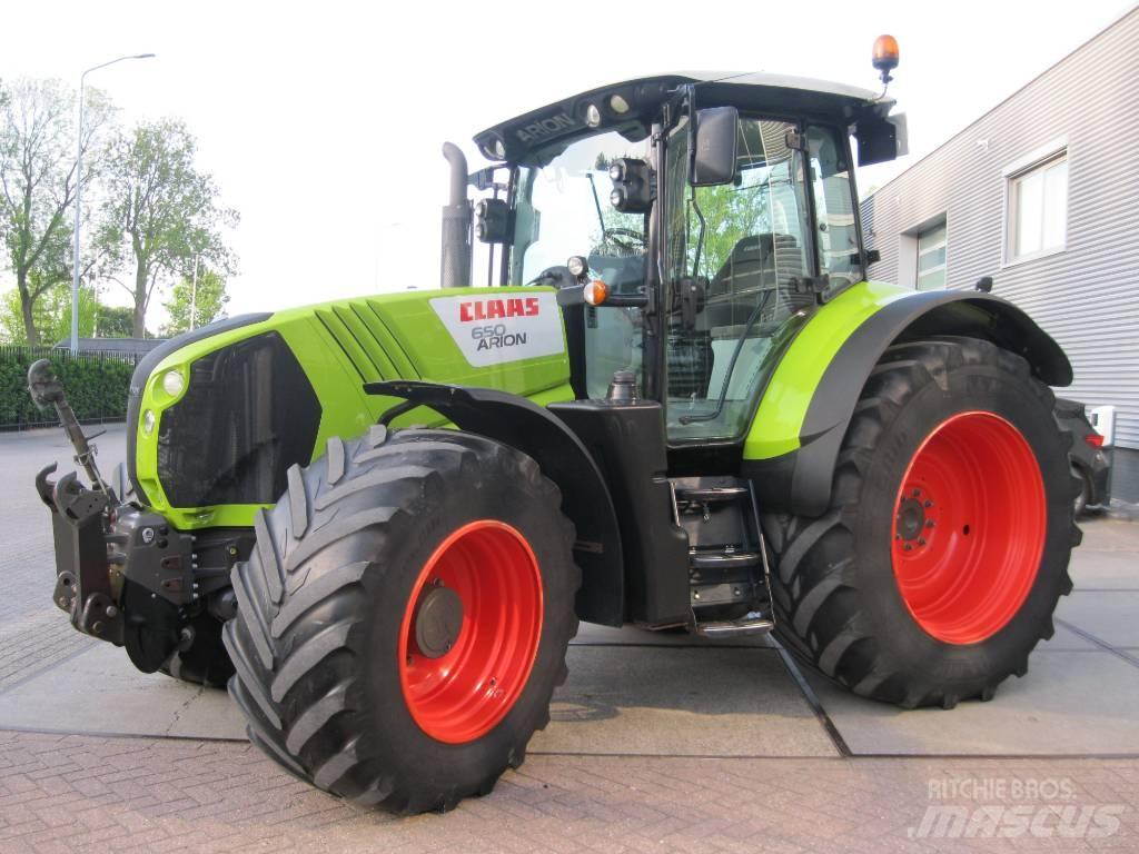CLAAS Arion 650 CIS トラクター