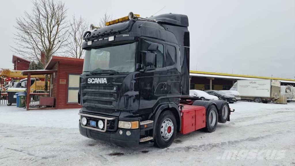 Scania R 580 V8 中古トラクターヘッド | トレーラーヘッド
