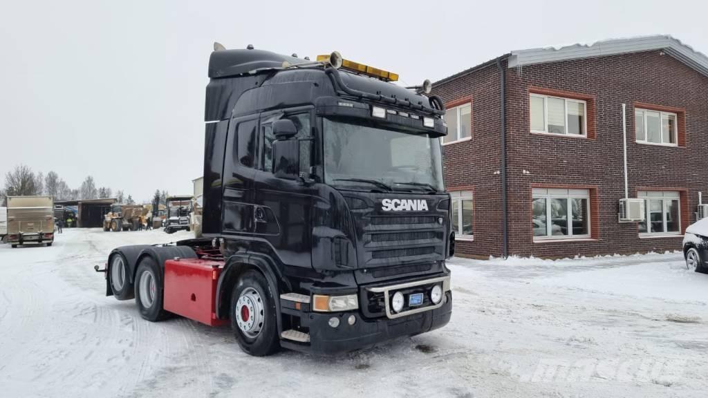 Scania R 580 V8 中古トラクターヘッド | トレーラーヘッド