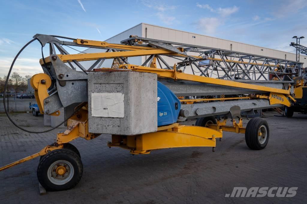 Potain Igo 15 自動直立クレーン