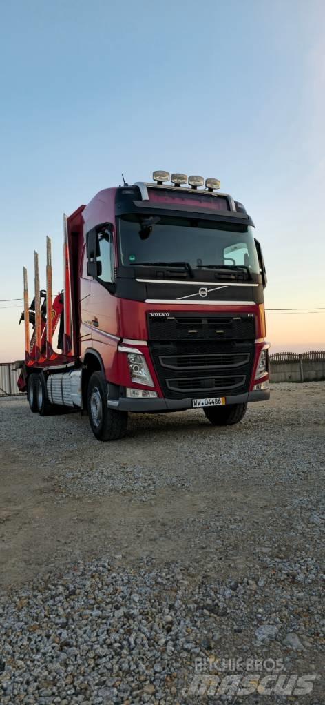 Volvo FH 13 500 木材トラック