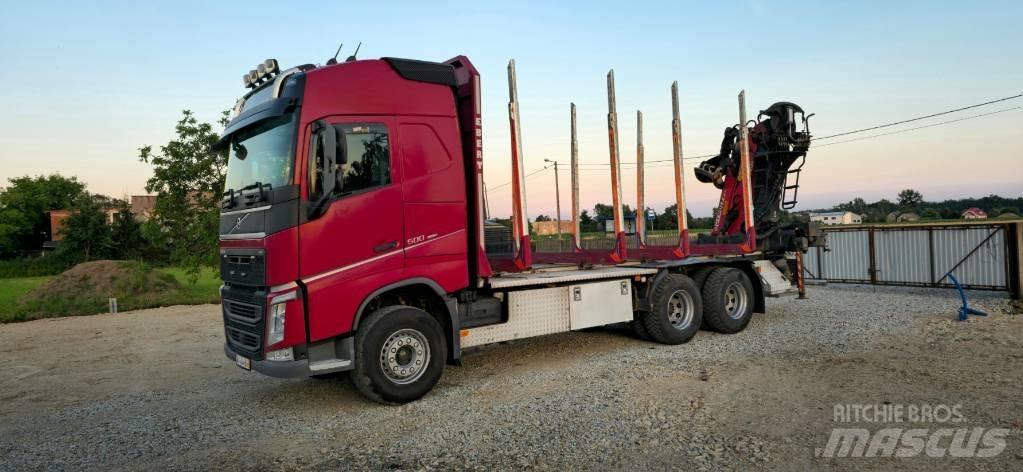 Volvo FH 13 500 木材トラック