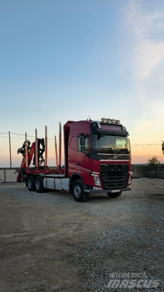 Volvo FH 13 500 木材トラック