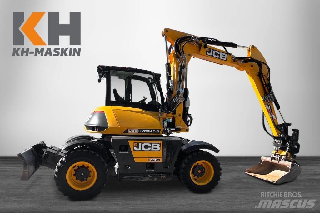 JCB 110 W Hydradig ホイール式油圧ショベル（パワーショベル・ユンボ・バックホー）