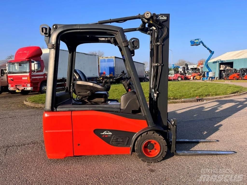 Linde E18L-02 バッテリーフォークリフト