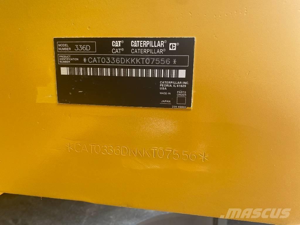 CAT 336 D 大型油圧ショベル12t以上（パワーショベル・ユンボ）