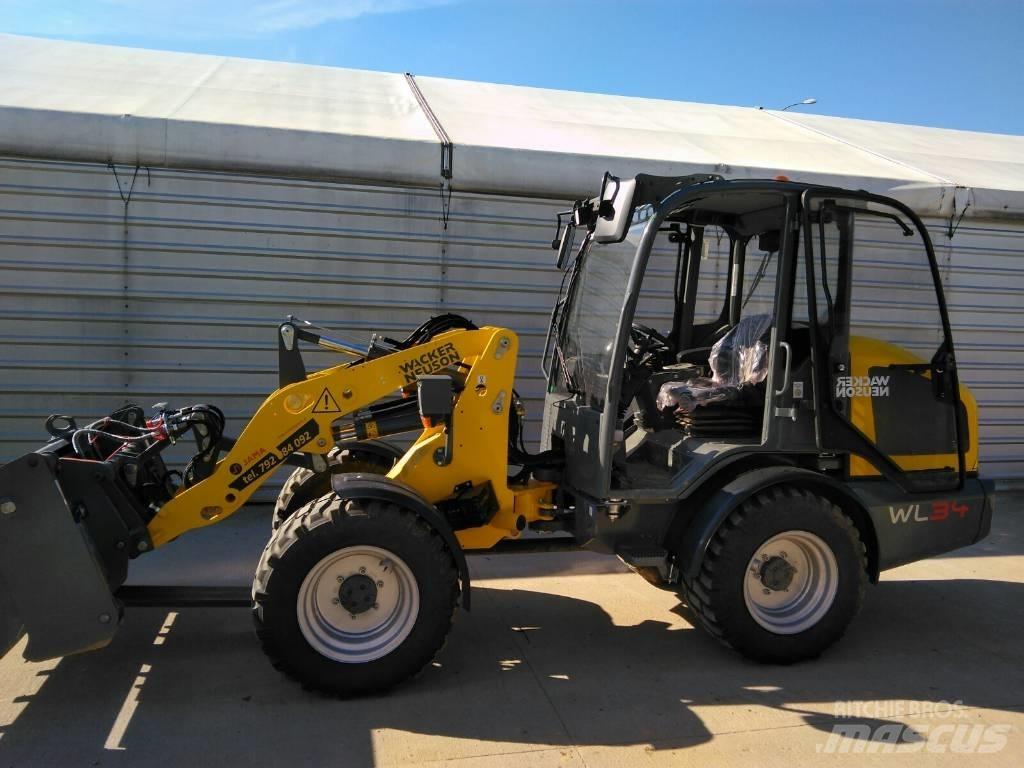 Wacker Neuson WL 34 ホイールローダー・タイヤショベル