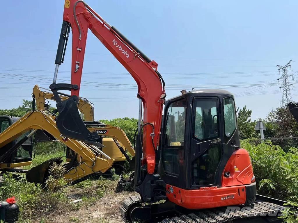 Kubota KX 155 ミニ油圧ショベル 7t以下（ミニユンボ・ミニディガー）
