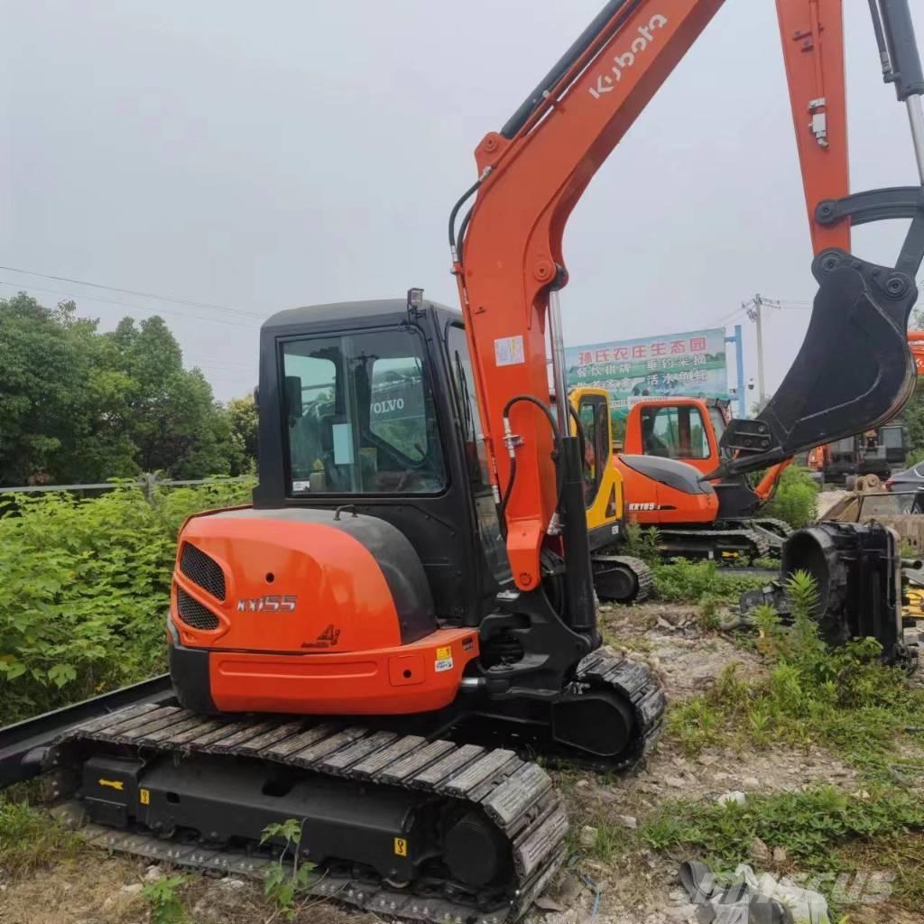 Kubota KX 155 ミニ油圧ショベル 7t以下（ミニユンボ・ミニディガー）