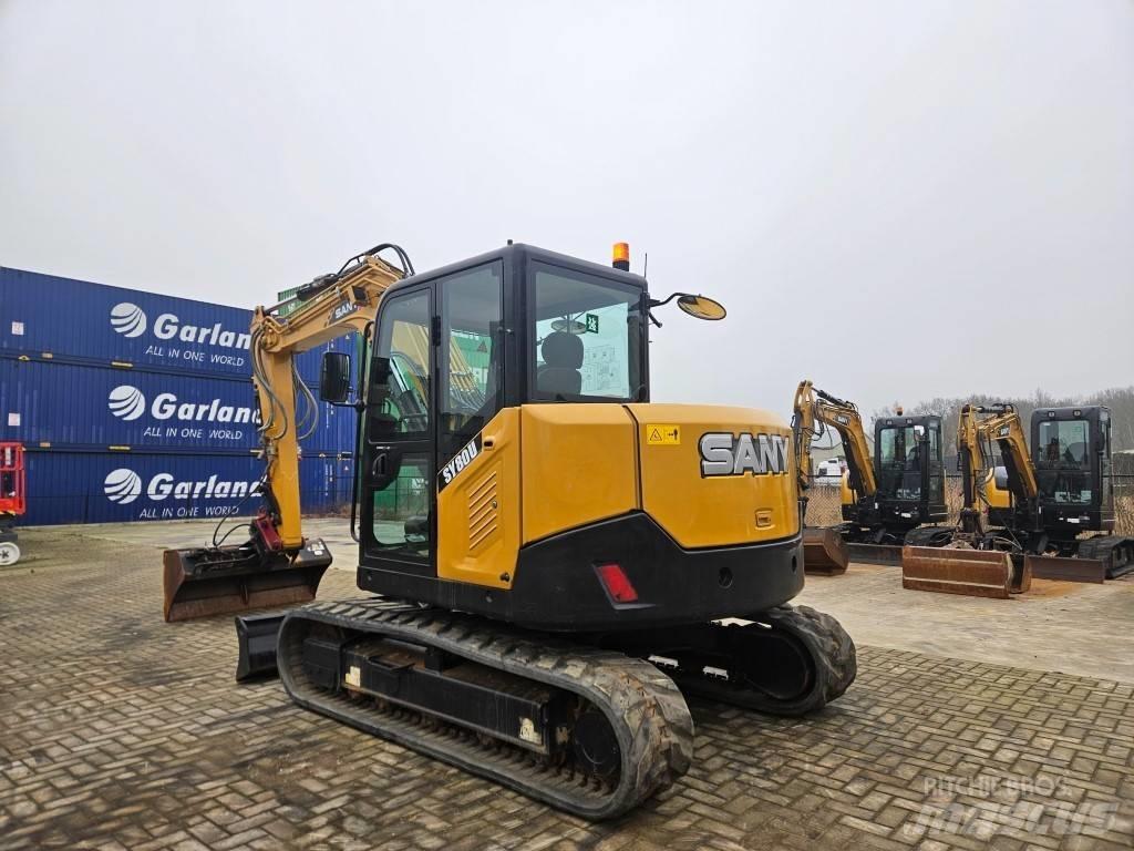 Sany SY 80 U 中型油圧ショベル 7ｔ-12ｔ（ユンボ・パワーショベル・バックホー）