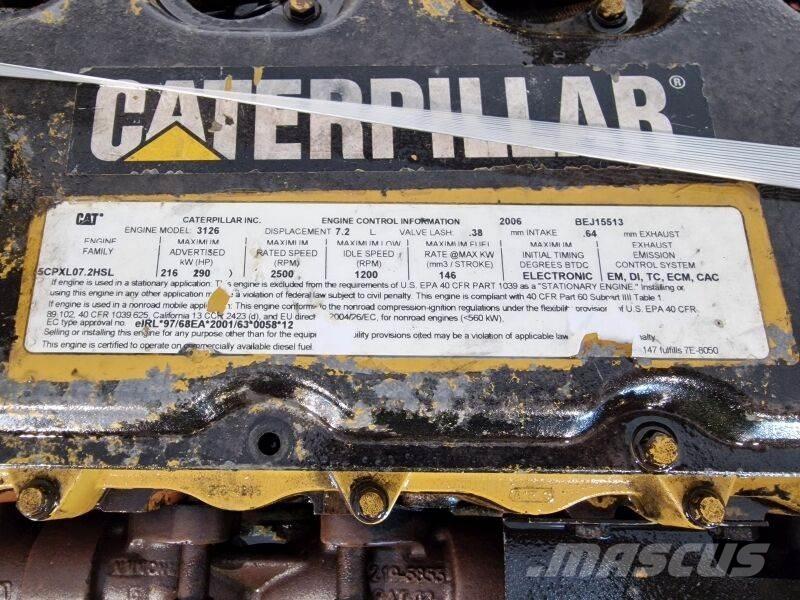 CAT 3126B エンジン