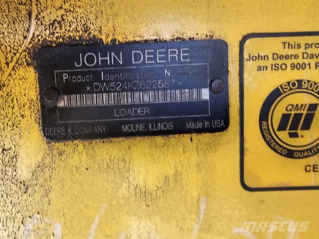 John Deere 524 K ホイールローダー・タイヤショベル