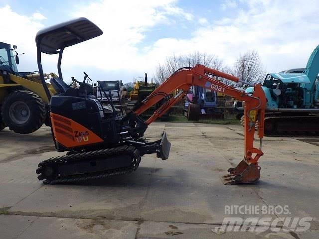 Hitachi ZX 17 U-2 ミニ油圧ショベル 7t以下（ミニユンボ・ミニディガー）