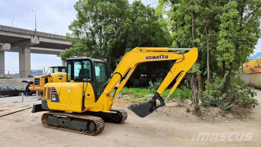 Komatsu PC 56-7 ミニ油圧ショベル 7t以下（ミニユンボ・ミニディガー）