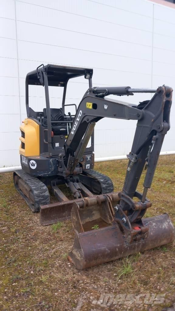 Volvo ECR 25 D ミニ油圧ショベル 7t以下（ミニユンボ・ミニディガー）