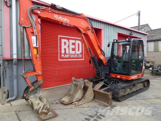Kubota KX 080-4 中型油圧ショベル 7ｔ-12ｔ（ユンボ・パワーショベル・バックホー）