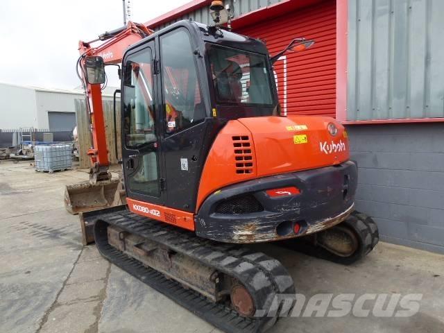Kubota KX 080-4 中型油圧ショベル 7ｔ-12ｔ（ユンボ・パワーショベル・バックホー）