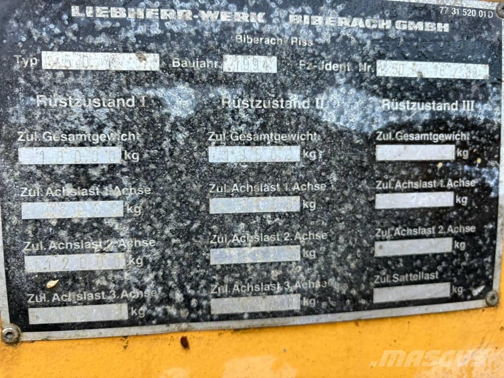 Liebherr 50 K タワークレーン