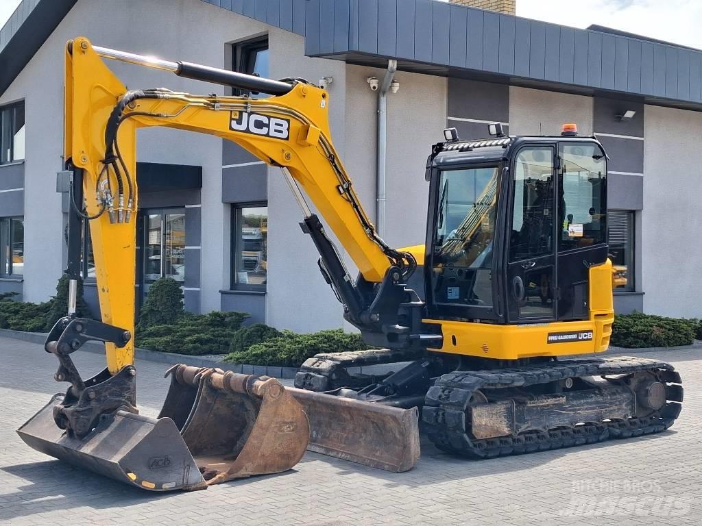 JCB 85 Z-1 中型油圧ショベル 7ｔ-12ｔ（ユンボ・パワーショベル・バックホー）