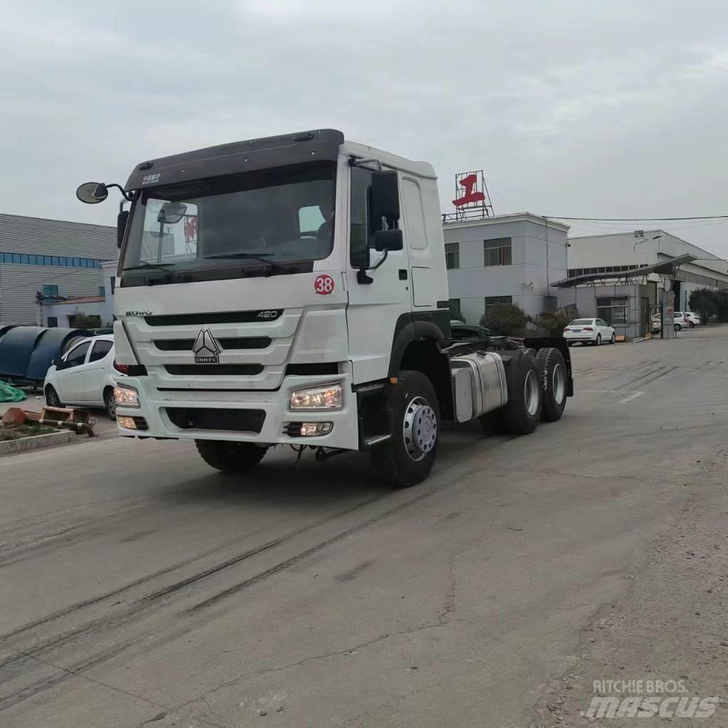 Howo 420 6x4 中古トラクターヘッド | トレーラーヘッド
