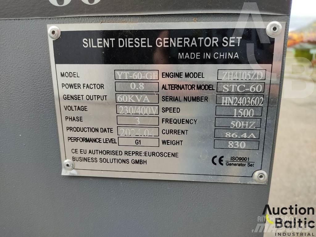  Onbekend YT-60-GF ディーゼル発電機
