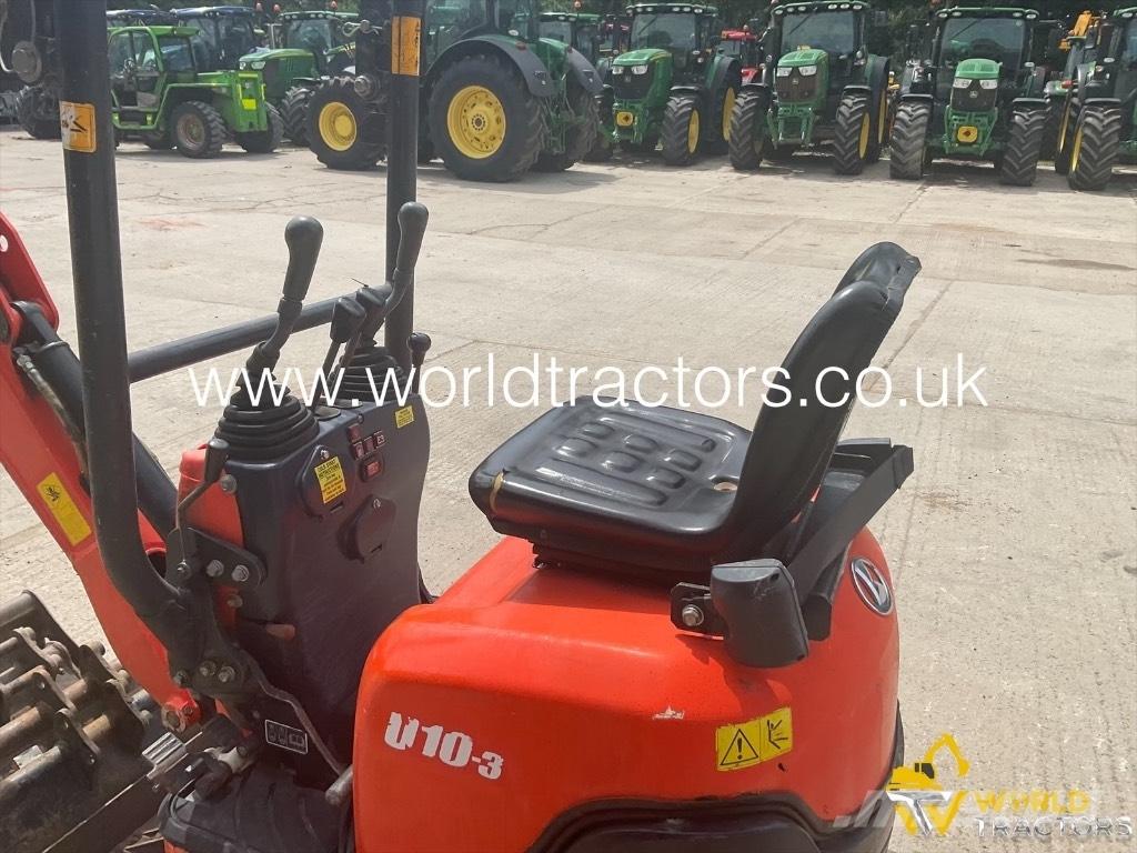 Kubota U 10-3 ミニ油圧ショベル 7t以下（ミニユンボ・ミニディガー）
