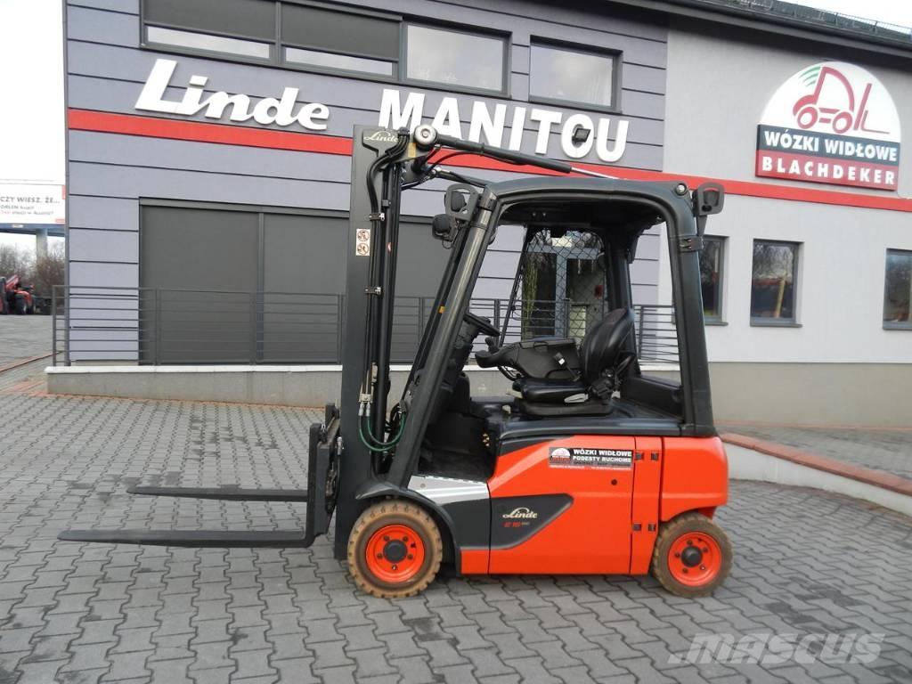 Linde E16P-02 バッテリーフォークリフト