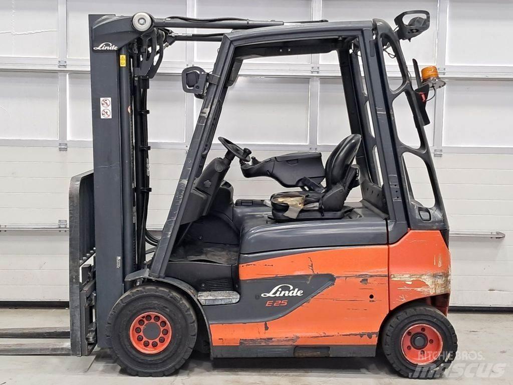 Linde E25-01 バッテリーフォークリフト