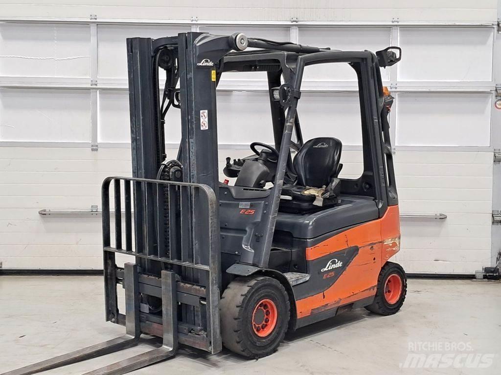 Linde E25-01 バッテリーフォークリフト