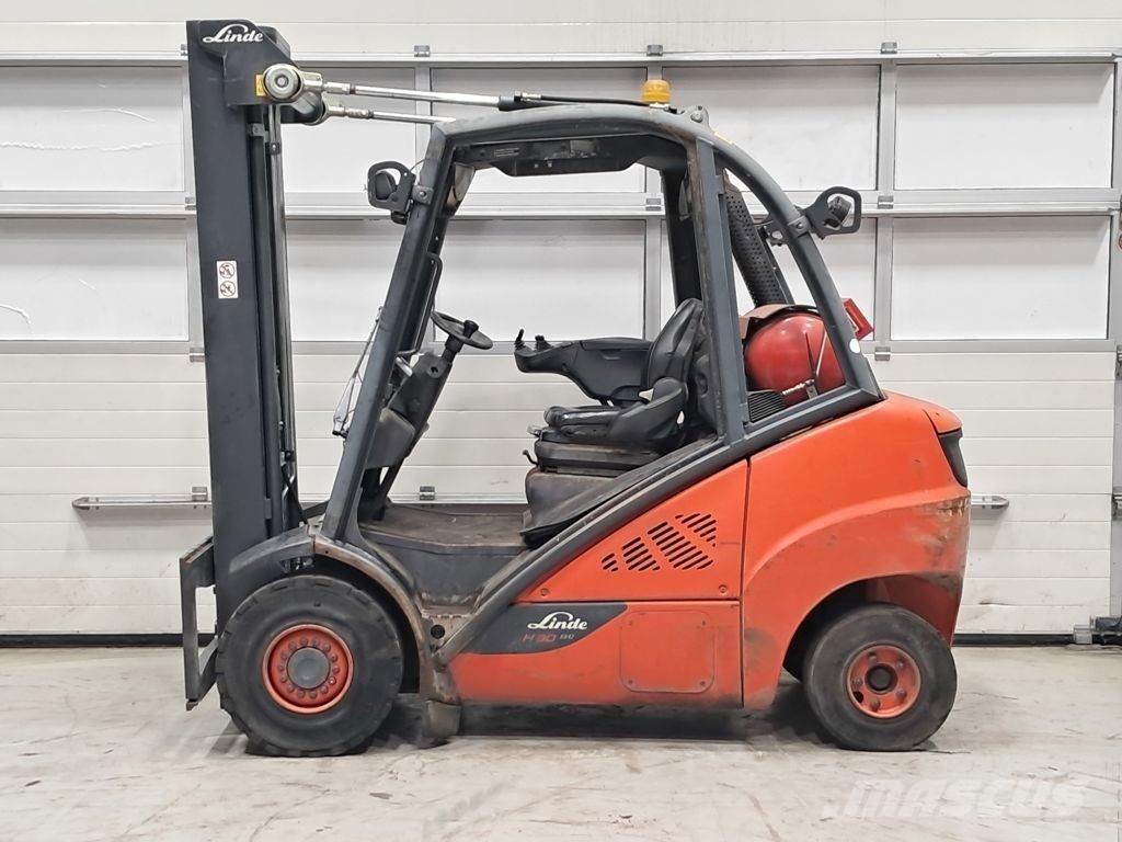 Linde H30T-02 LPGフォークリフト